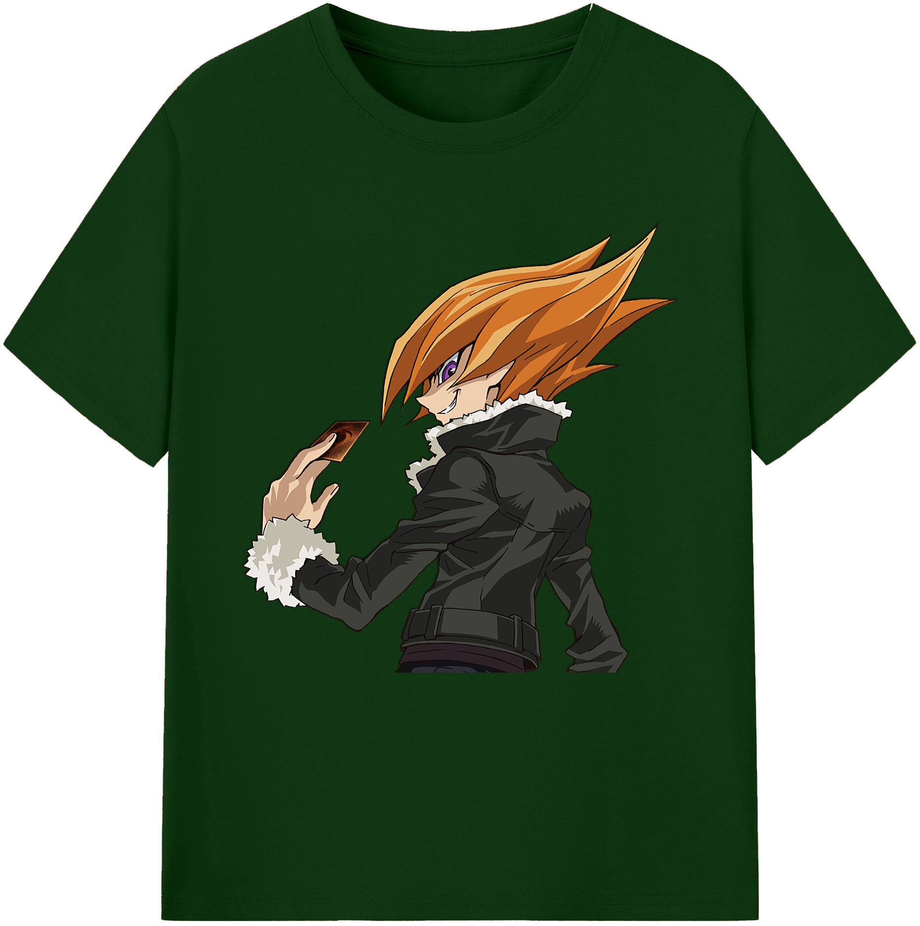 （画像用） 遊☆戯☆王 Yu-Gi-Oh! 綿100％半袖Tシャツ（フロントプリント）